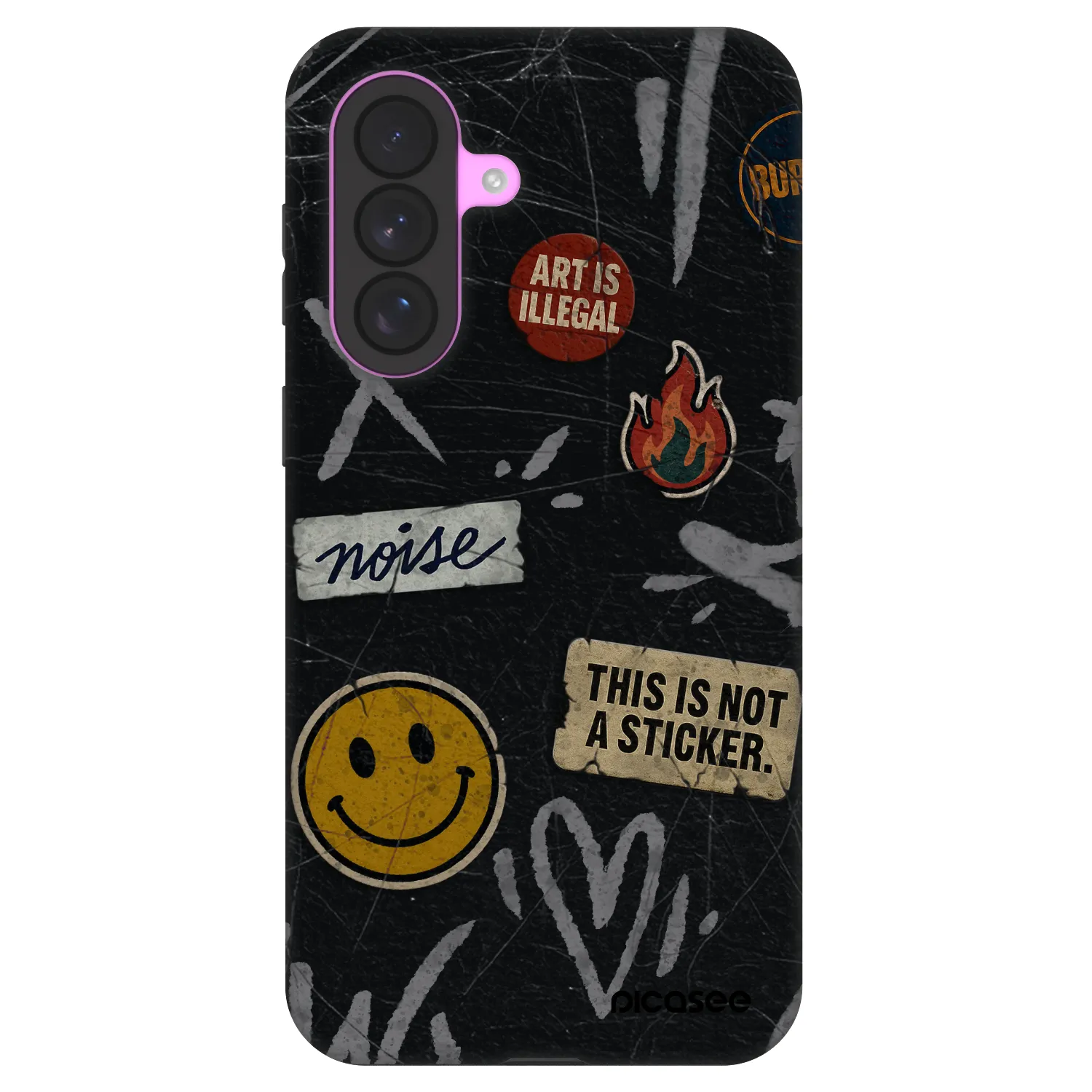 Picasee Fashion Case pentru Samsung Galaxy A37 - STICKERS x TAGS