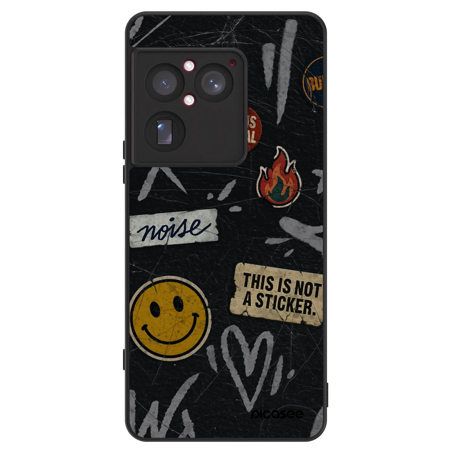 Picasee ULTIMATE CASE pentru Sony Xperia 1 VIII 5G - STICKERS x TAGS