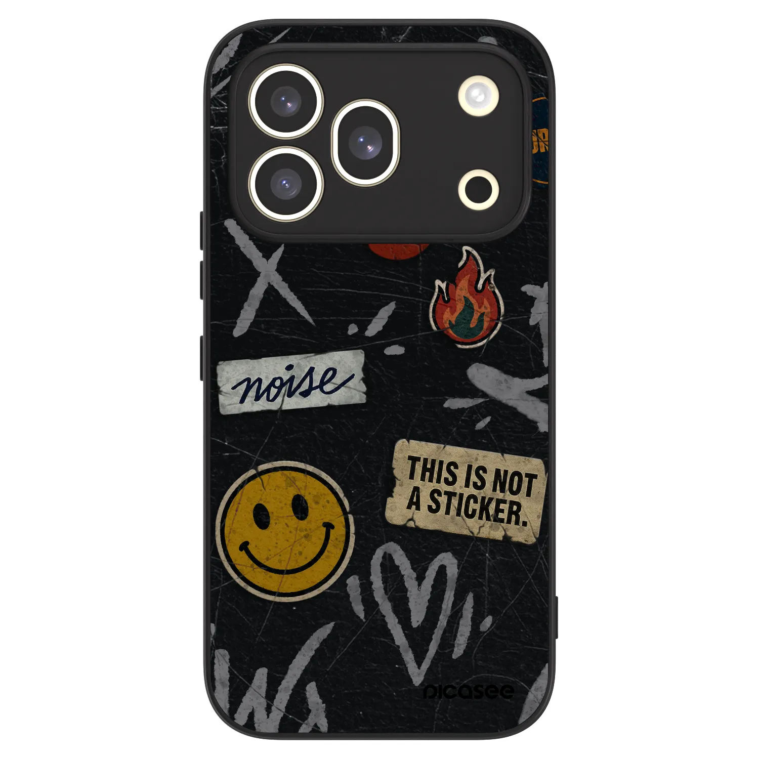 Picasee ULTIMATE CASE pentru Honor 600 Pro - STICKERS x TAGS