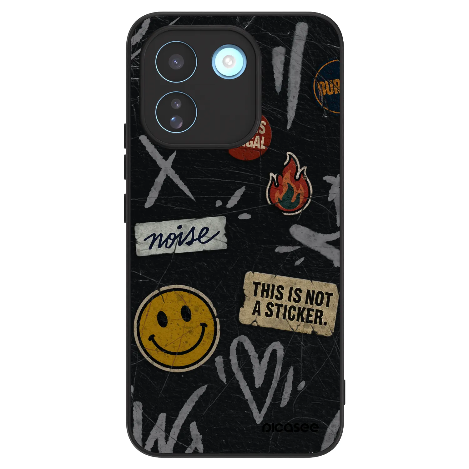 Picasee ULTIMATE CASE pentru Xiaomi Redmi Note 17 Pro MAX 5G - STICKERS x TAGS