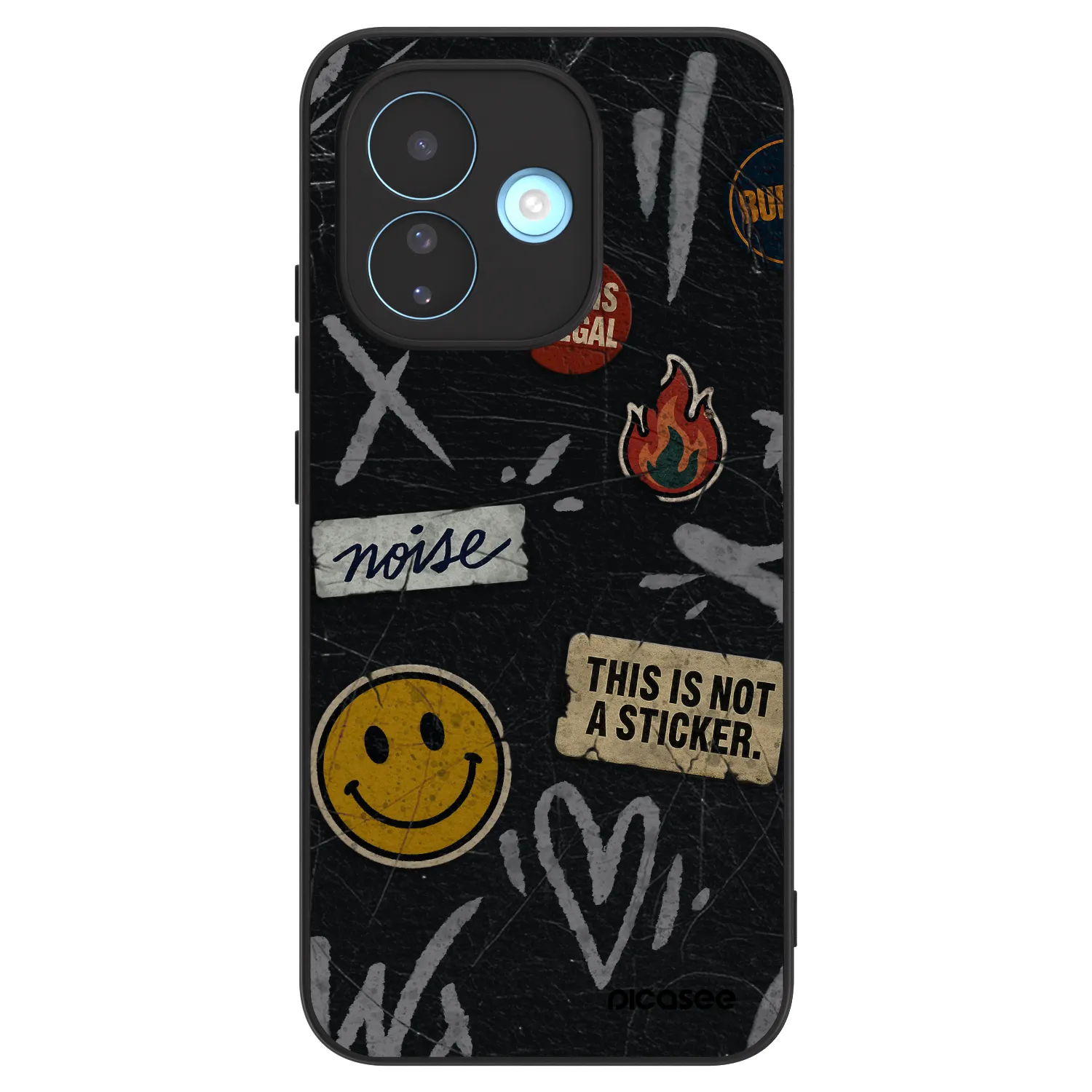 Picasee ULTIMATE CASE pentru Xiaomi Redmi Note 17 Pro 5G - STICKERS x TAGS