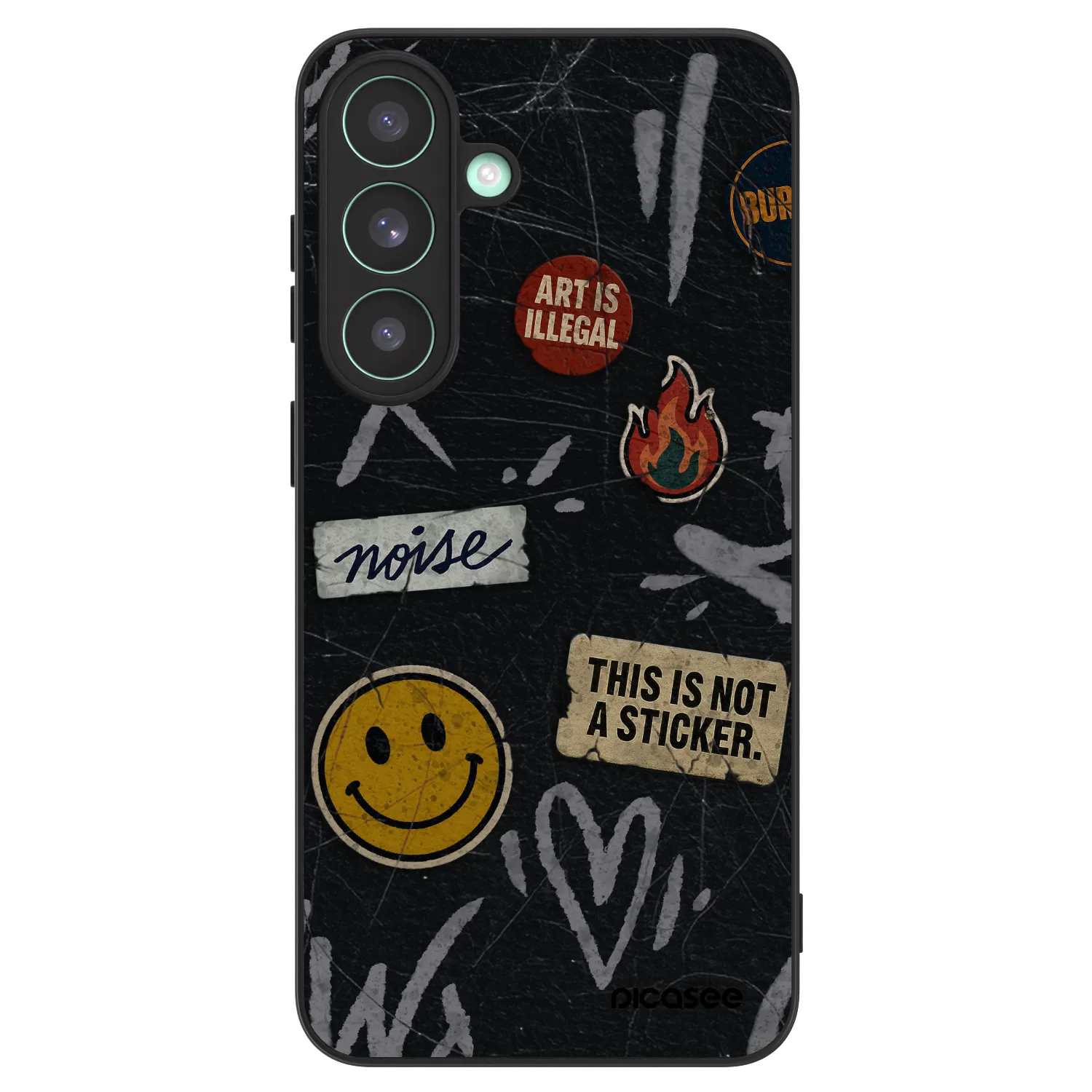 Picasee ULTIMATE CASE PowerShare pentru Samsung Galaxy S26 FE - STICKERS x TAGS