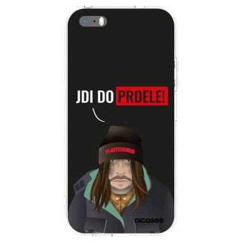 Picasee husă transparentă din silicon pentru Apple iPhone 5/5S/SE - Bezďák