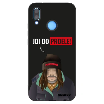 Picasee husă neagră din silicon pentru Huawei P20 Lite - Bezďák