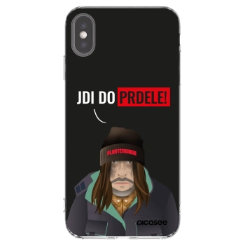 Picasee husă transparentă din silicon pentru Apple iPhone XS Max - Bezďák
