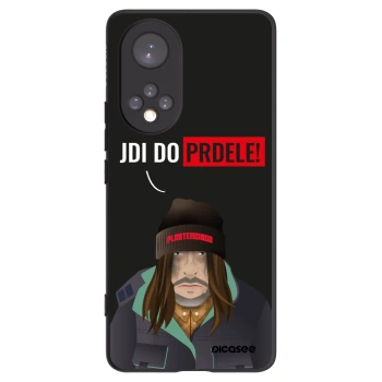 Picasee husă neagră din silicon pentru Honor 50 5G - Bezďák