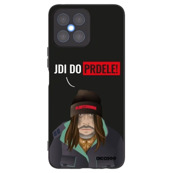 Picasee husă neagră din silicon pentru Honor X8 4G - Bezďák