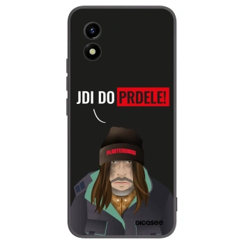 Picasee husă neagră din silicon pentru Vivo Y01 - Bezďák