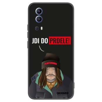 Picasee husă neagră din silicon pentru Vivo Y52 5G - Bezďák