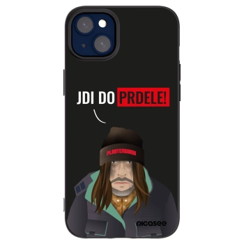 Picasee husă neagră din silicon pentru Apple iPhone 14 Plus - Bezďák