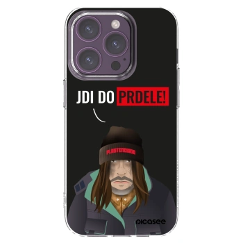 Picasee husă transparentă din silicon pentru Apple iPhone 14 Pro - Bezďák