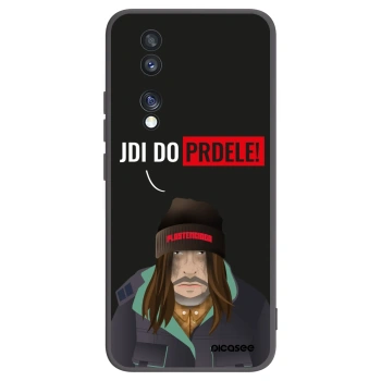 Picasee husă neagră din silicon pentru Honor 70 - Bezďák