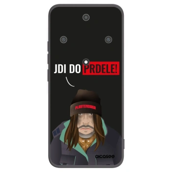 Picasee husă neagră din silicon pentru Honor Magic5 Lite 5G - Bezďák