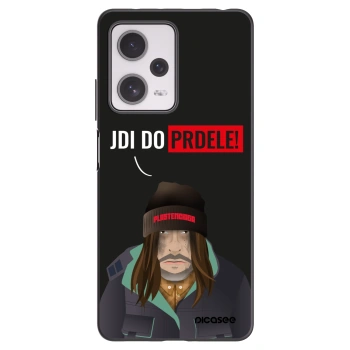 Picasee husă neagră din silicon pentru Xiaomi Redmi Note 12 Pro+ 5G - Bezďák