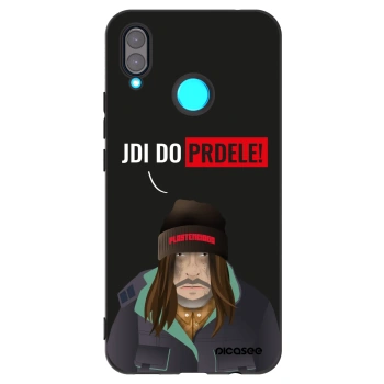 Picasee husă neagră din silicon pentru Huawei Nova 3 - Bezďák
