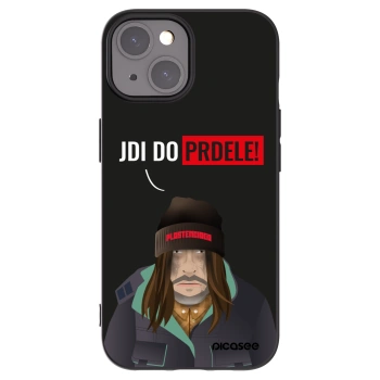 Picasee husă neagră din silicon pentru Apple iPhone 15 - Bezďák