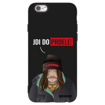Picasee husă neagră din silicon pentru Apple iPhone 6/6S - Bezďák