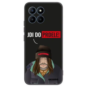 Picasee husă neagră din silicon pentru Honor 70 Lite - Bezďák