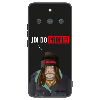 Picasee husă neagră din silicon pentru Realme 11 Pro+ - Bezďák