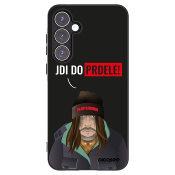 Picasee husă neagră din silicon pentru Samsung Galaxy A55 5G A556B - Bezďák