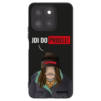 Picasee husă neagră din silicon pentru Honor X8b - Bezďák