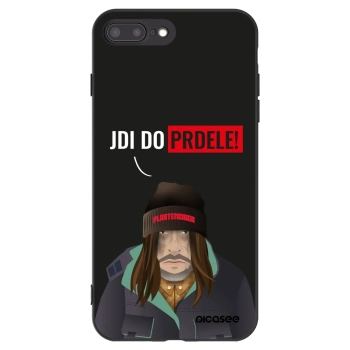 Picasee husă neagră din silicon pentru Apple iPhone 8 Plus - Bezďák