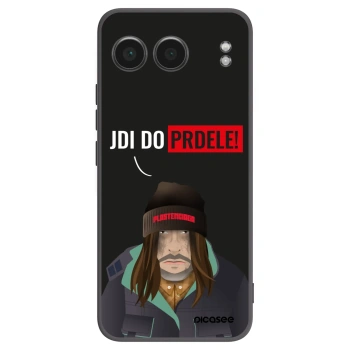 Picasee husă neagră din silicon pentru OnePlus Nord 4 - Bezďák