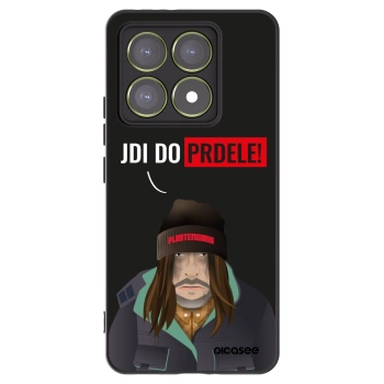 Picasee husă neagră din silicon pentru Xiaomi 14T - Bezďák