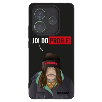 Picasee husă neagră din silicon pentru Xiaomi Redmi Note 14 5G - Bezďák