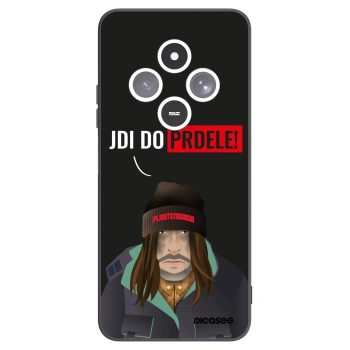 Picasee husă neagră din silicon pentru Xiaomi Redmi 14C - Bezďák