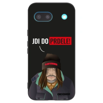 Picasee husă neagră din silicon pentru Google Pixel 8a - Bezďák