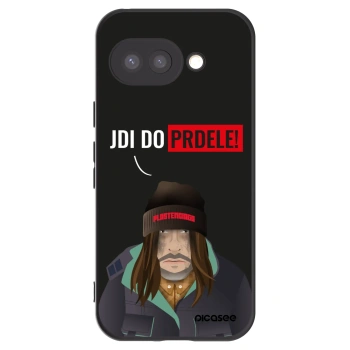 Picasee husă neagră din silicon pentru Google Pixel 9a - Bezďák