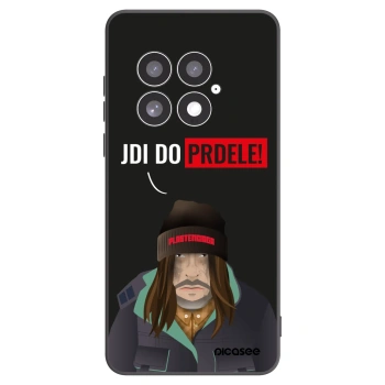 Picasee husă neagră din silicon pentru OnePlus 13 5G - Bezďák