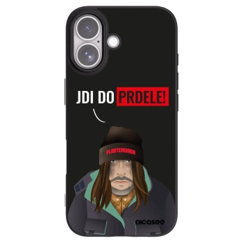 Picasee husă neagră din silicon pentru Apple iPhone 17 - Bezďák