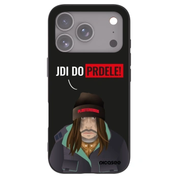 Picasee husă neagră din silicon pentru Apple iPhone 17 Pro - Bezďák