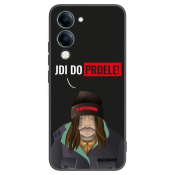 Picasee husă neagră din silicon pentru Vivo Y29s 5G - Bezďák