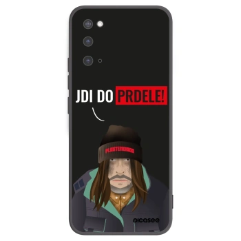 Picasee husă neagră din silicon pentru Samsung Galaxy S20 G980F - Bezďák