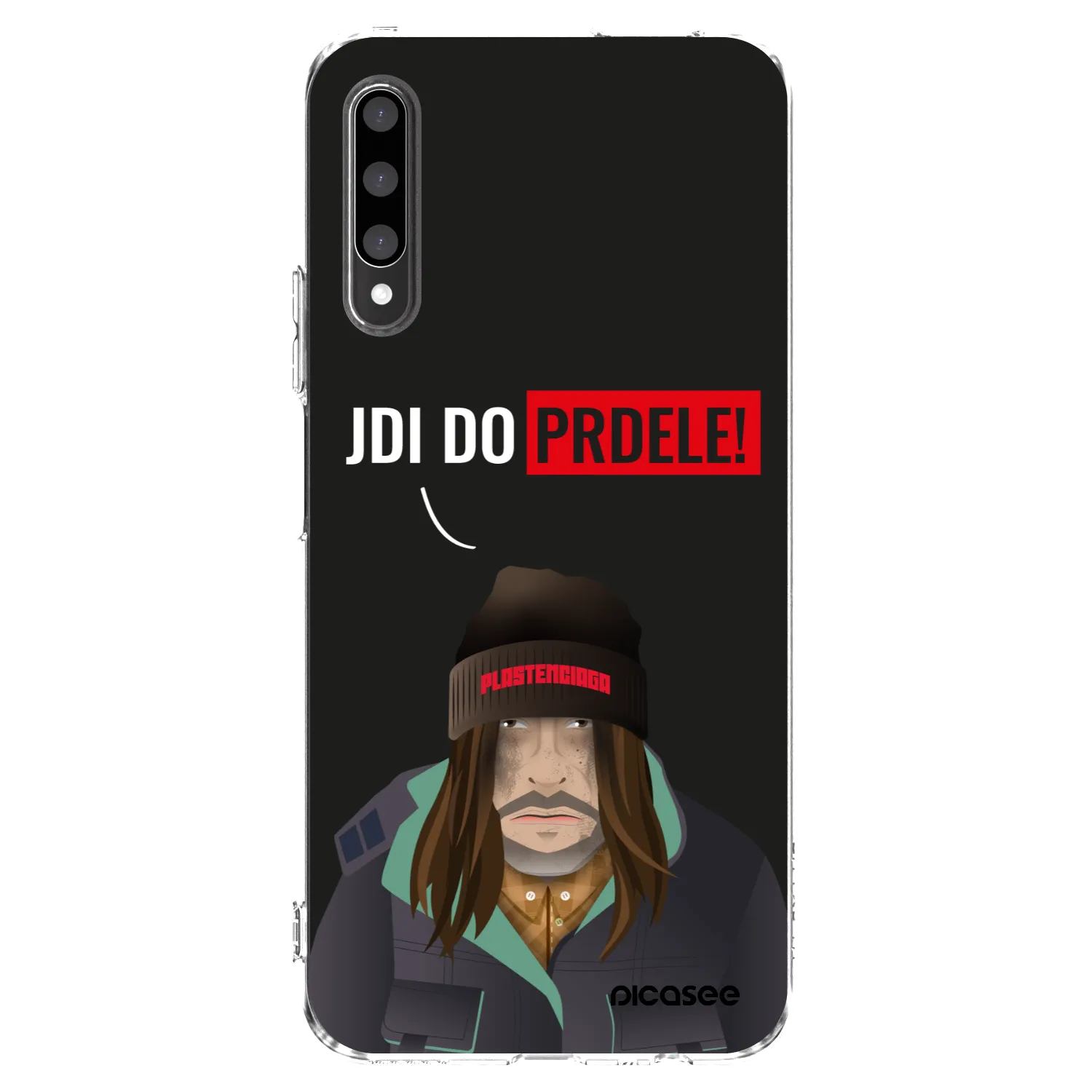 Picasee husă transparentă din silicon pentru Honor 9X Pro - Bezďák