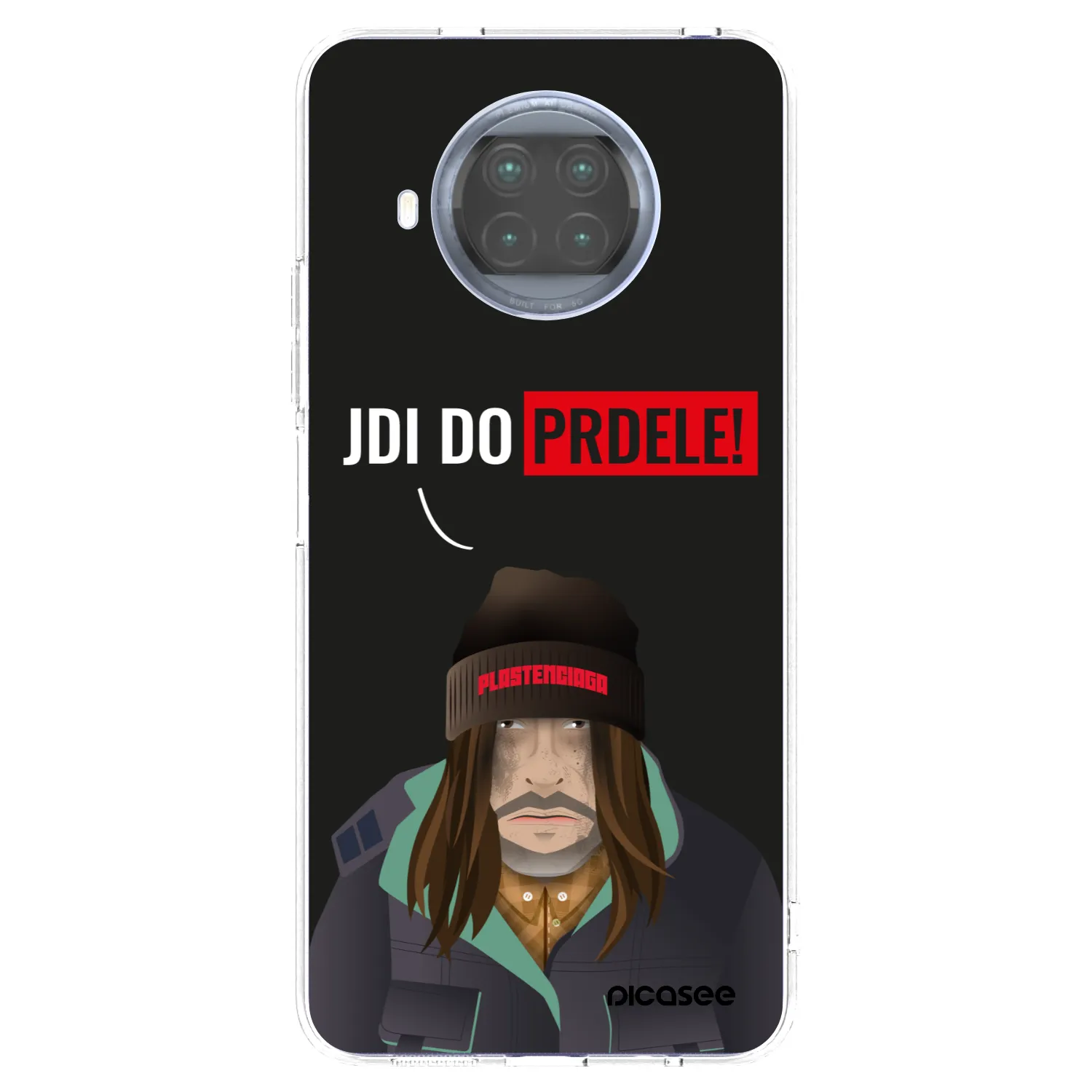 Picasee husă transparentă din silicon pentru Xiaomi Mi 10T Lite - Bezďák