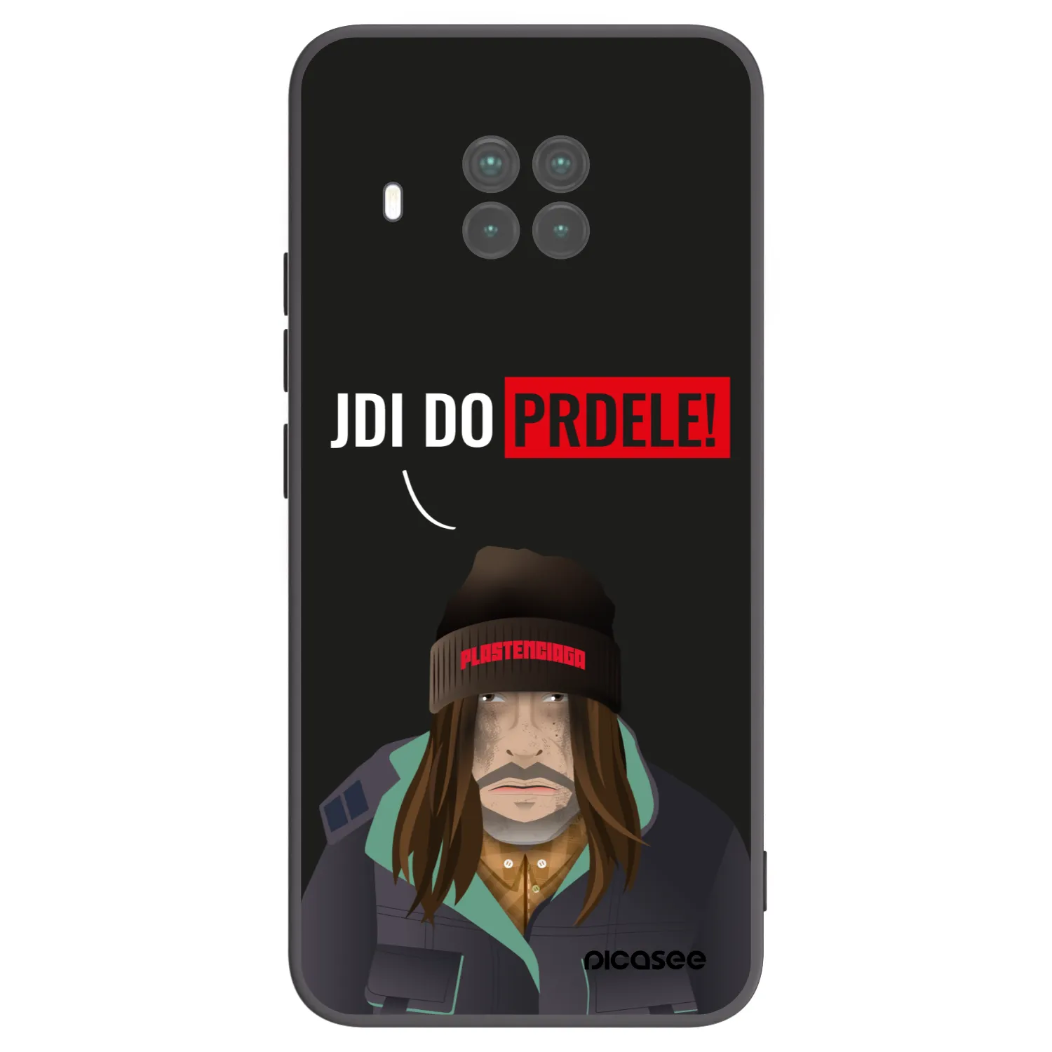 Picasee husă neagră din silicon pentru Xiaomi Mi 10T Lite - Bezďák