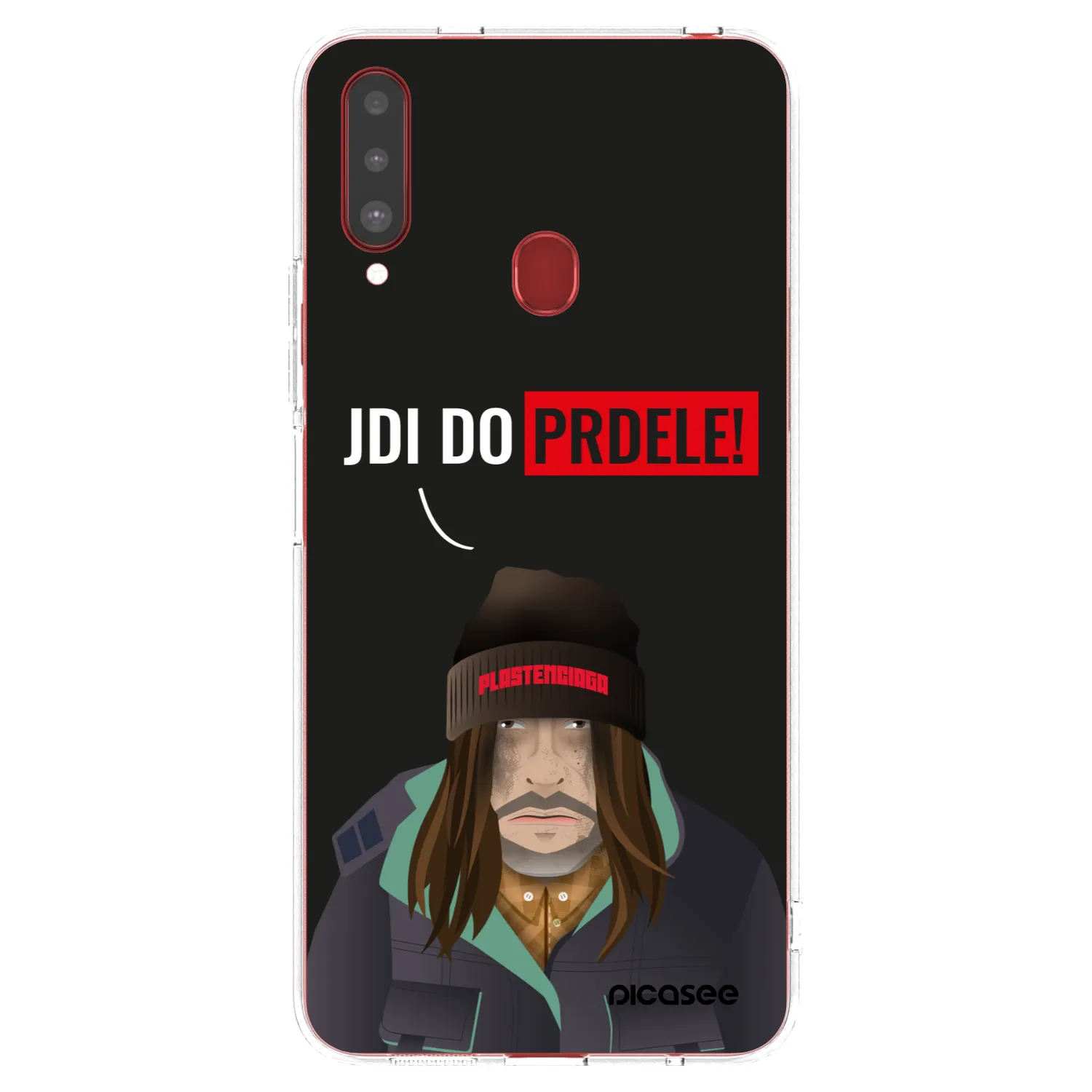 Picasee husă transparentă din silicon pentru Samsung Galaxy A20s - Bezďák