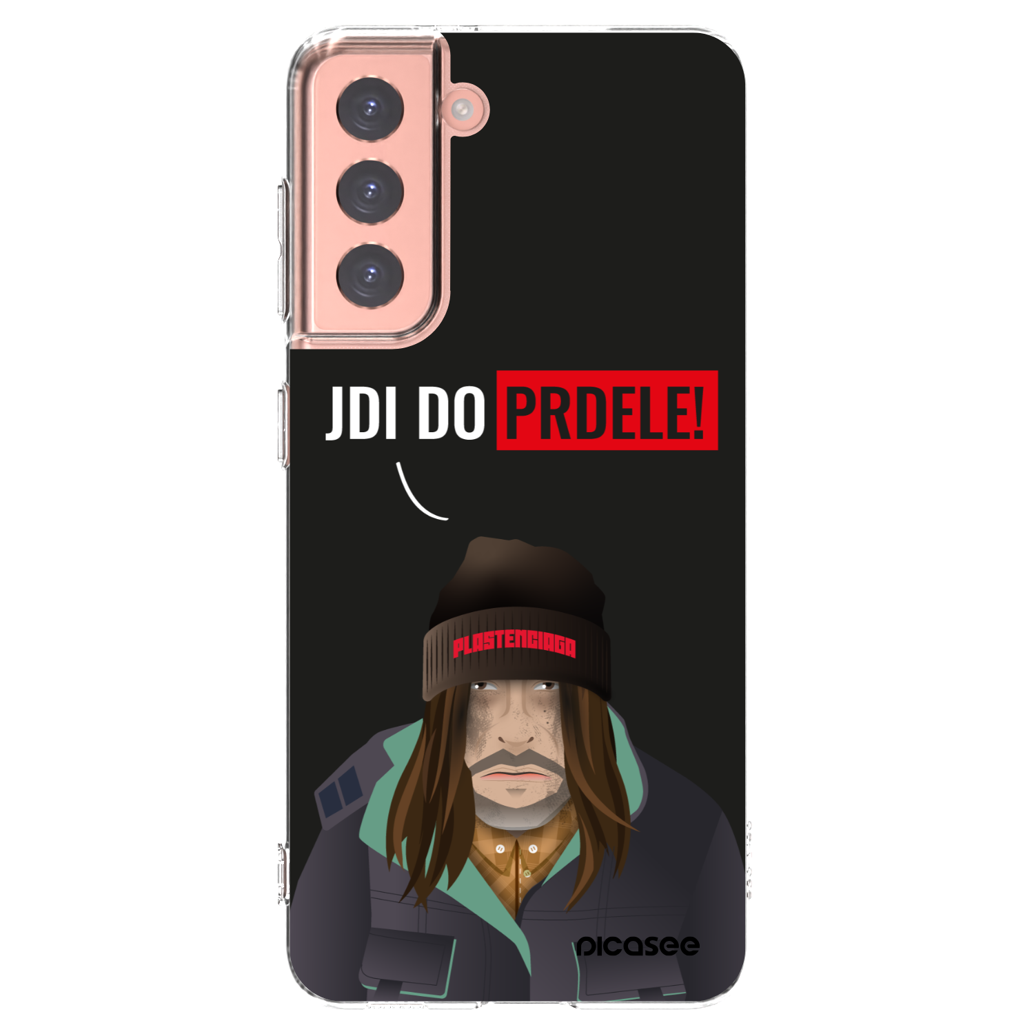 Picasee husă transparentă din silicon pentru Samsung Galaxy S21 5G G991B - Bezďák