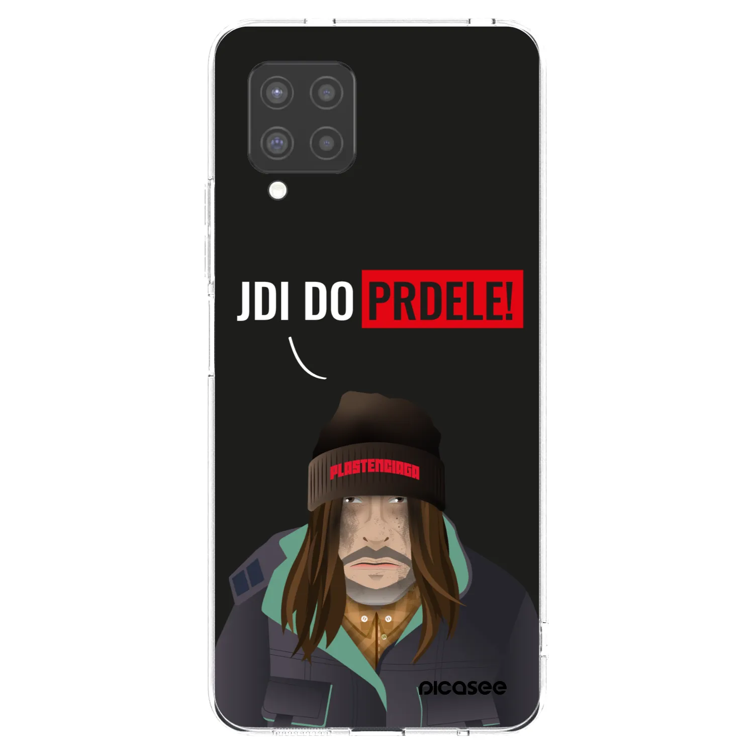 Picasee husă transparentă din silicon pentru Samsung Galaxy A42 A426B - Bezďák