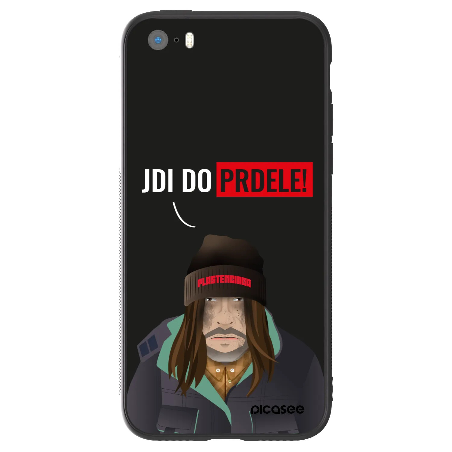 Picasee ULTIMATE CASE pentru Apple iPhone 5/5S/SE - Bezďák