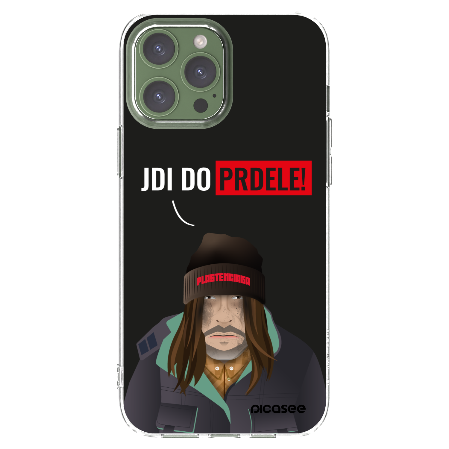 Picasee husă transparentă din silicon pentru Apple iPhone 13 Pro Max - Bezďák