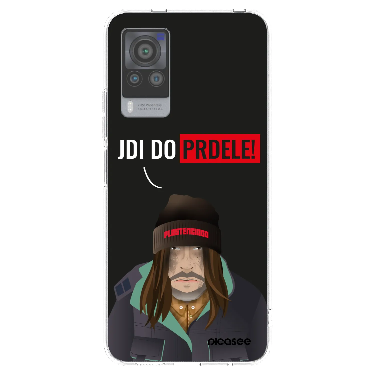 Picasee husă transparentă din silicon pentru Vivo X60 Pro 5G - Bezďák