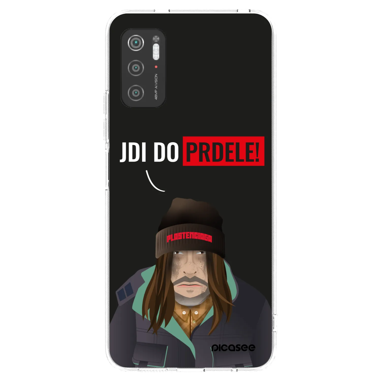 Picasee husă transparentă din silicon pentru Xiaomi Poco M3 Pro 5G - Bezďák