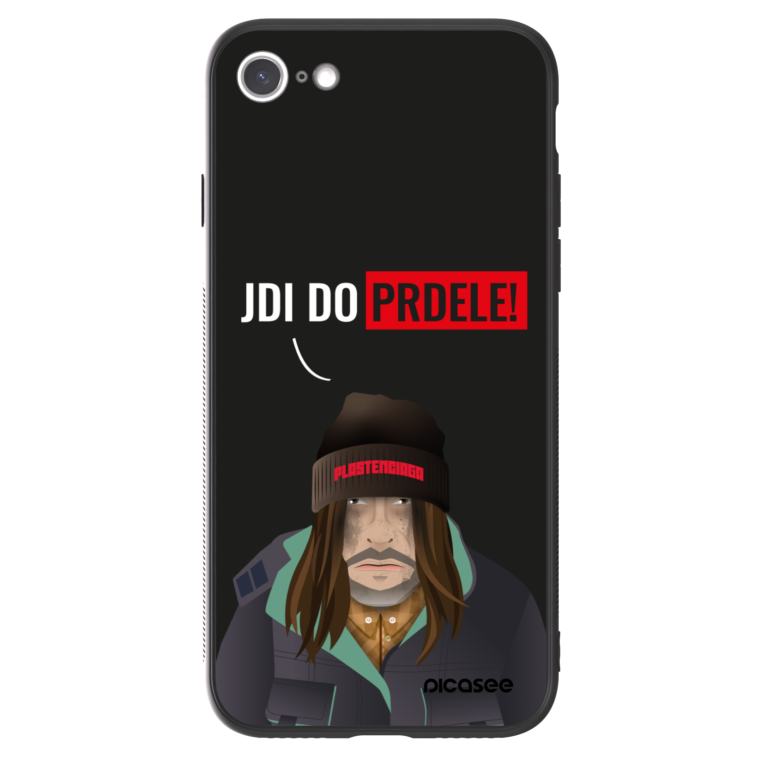 Picasee ULTIMATE CASE pentru Apple iPhone SE 2022 - Bezďák