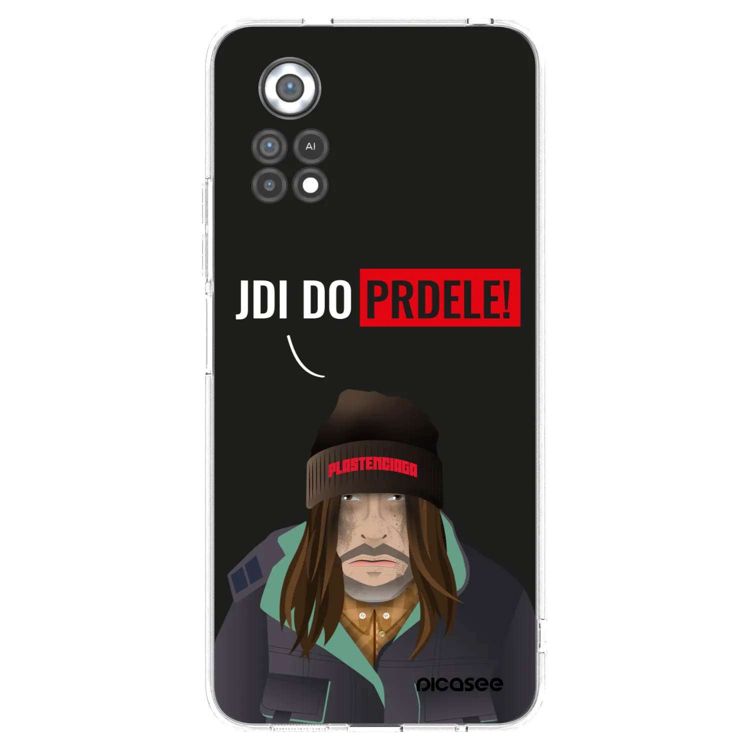 Picasee husă transparentă din silicon pentru Xiaomi Poco X4 Pro 5G - Bezďák