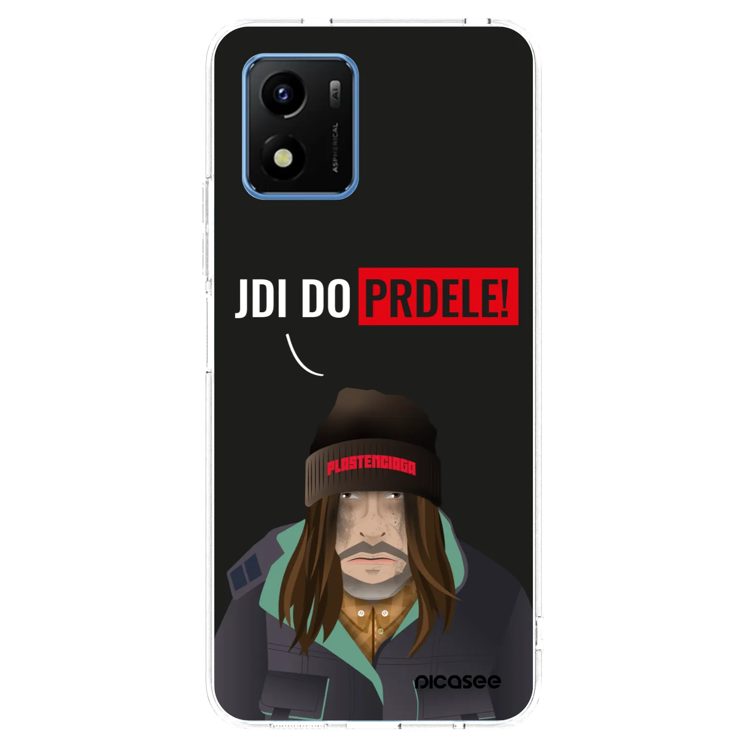 Picasee husă transparentă din silicon pentru Vivo Y01 - Bezďák